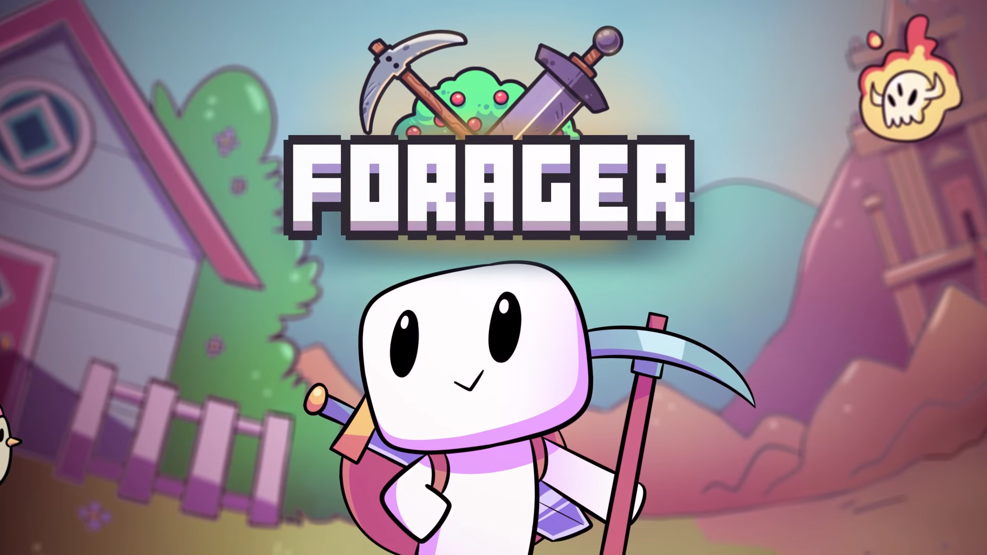 Forager: Build, Collect and Explore in an Unlimited World!